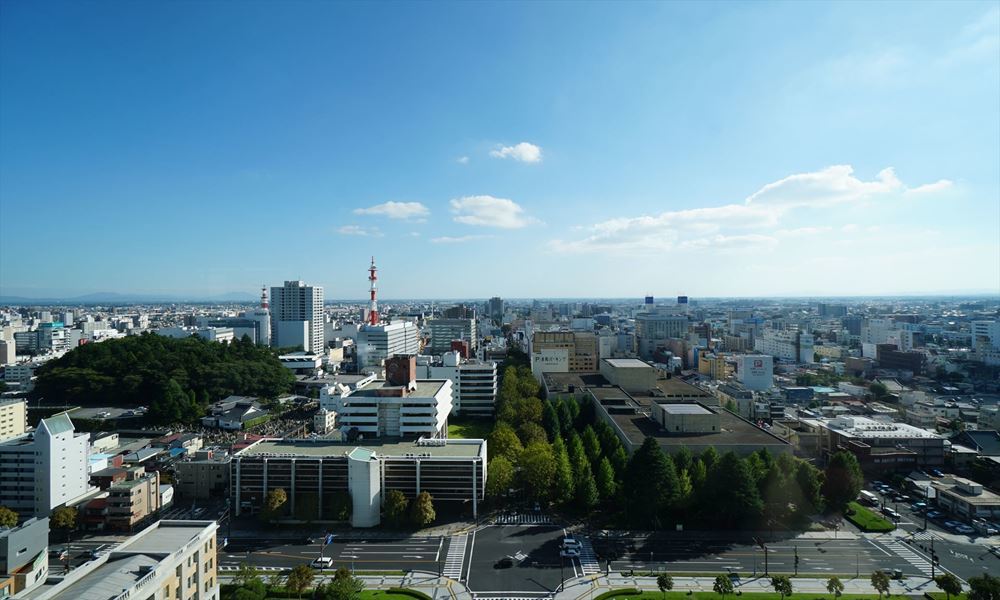 宇都宮ホテル丸治　観光地　栃木県庁